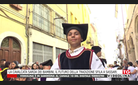 la cavalcata sarda dei bambini il futuro della tradizione sfila a sassari