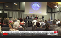 un pezzo di alghero nella navata centrale della sagrada familia