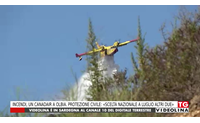 incendi un canadair a olbia protezione civile scelta nazionale a luglio altri due