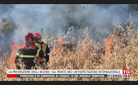 la prevenzione degli incendi sul monte arci un esercitazione internazionale