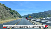 nuorese ancora disagi e cantieri lungo le strade delle vacanze