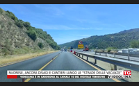 nuorese ancora disagi e cantieri lungo le strade delle vacanze