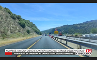 nuorese ancora disagi e cantieri lungo le strade delle vacanze