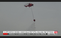 allerta meteo e incendi codice giallo per tutta l isola nel fine settimana