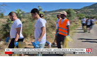 sini i migranti del cas puliscono le strade accoglienza e integrazione