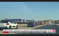 porto torres l incendio sul traghetto gnv odissea finita dopo 24 ore