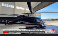 carabinieri incrementano la sicurezza con un elicottero avveniristico