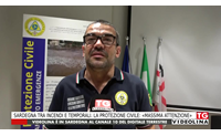 sardegna tra incendi e temporali la protezione civile massima attenzione