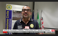 sardegna tra incendi e temporali la protezione civile massima attenzione
