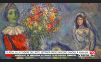 ulassai alla stazione dell arte settanta opere uniscono chagall a maria lai