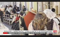 emigrazione e i bambini nascosti il paese di giave set di un film internazionale