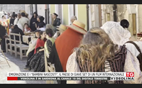 emigrazione e i bambini nascosti il paese di giave set di un film internazionale