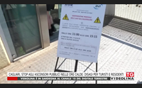cagliari stop agli ascensori pubblici nelle ore calde disagi per turisti e residenti