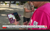 iglesias frazione di san benedetto isolata telefoni fuori uso la notte
