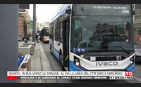quartu in bus verso le spiagge al via la linea del ctm sino a geremeas