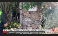 palau operaio 38enne muore intossicato dal fumo si salvano i due figli