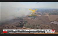 ancora incendi paura a elmas il 21 luglio lo sciopero dei forestali