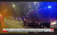 capoterra lutto per il giovane centauro la tragedia sulla statale 195