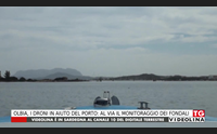 olbia i droni in aiuto del porto al via il monitoraggio dei fondali