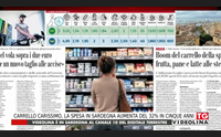 carrello carissimo la spesa in sardegna aumenta del 32 in cinque anni