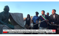 porto cervo la piazza intitolata all aga khan l omaggio al principe