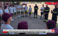olbia il campo estivo dei vigili del fuoco giovani protagonisti da tutta italia
