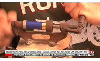 sedilo si prepara per l ottava con l ardia a piedi nel segno di san costantino