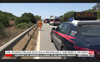 uta scontro tra due auto sulla provinciale 2 due morti e tre feriti