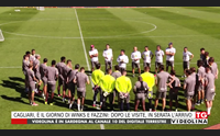 cagliari il giorno di winks e fazzini dopo le visite in serata l arrivo