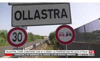ollastra come convivere con 47 2 gradi la temperatura pi alta d italia