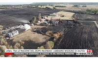 uras tra le macerie del dopo incendio abbiamo bisogno di aiuto