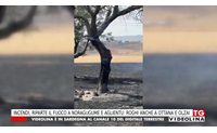 incendi riparte il fuoco a noragugume e aglientu roghi anche a ottana e olzai