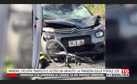 mandas ciclista travolto e ucciso da un auto la tragedia sulla statale 128