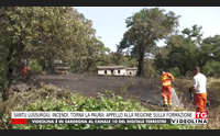 santu lussurgiu incendi torna la paura appello alla regione sulla formazione