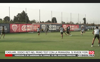 cagliari dodici reti nel primo test con la primavera si rivede fiori