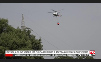 incendi a siligo statale 131 chiusa per fumo ancora allerta caldo estremo