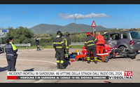 incidenti mortali in sardegna 46 vittime della strada dall inizio del 2026