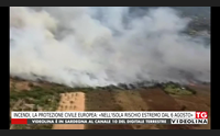 incendi la protezione civile europea nell isola rischio estremo dal 6 agosto