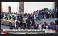 l ultimo saluto a simone concas il 19enne ucciso a bari sardo