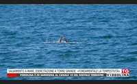 salvamento a mare esercitazione a torre grande fondamentale la tempestivit