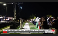cagliari una travolgente daria biancardi sul palco del teatro del mare