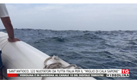 sant antioco 122 nuotatori da tutta italia per il miglio di cala sapone