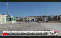 sassari tragedia a bancali in fiamme la cella muore un detenuto