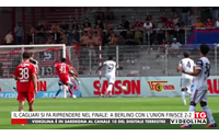il cagliari si fa riprendere nel finale a berlino con l union finisce 2 2