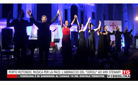 porto rotondo musica per la pace l abbraccio del ceroli ad amii stewart