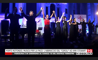 porto rotondo musica per la pace l abbraccio del ceroli ad amii stewart