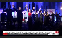 porto rotondo musica per la pace l abbraccio del ceroli ad amii stewart