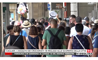 cagliari l assalto dei crocieristi in migliaia alla scoperta della citt