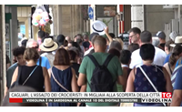 cagliari l assalto dei crocieristi in migliaia alla scoperta della citt