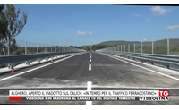 alghero aperto il viadotto sul calich in tempo per il traffico ferragostano